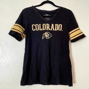 Womens University of Colorado T-shirt. Super cute!